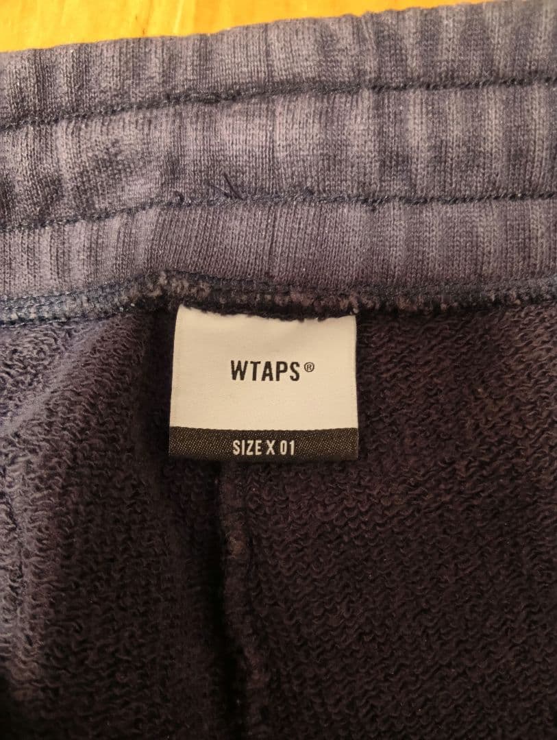23S/S、WTAPS ネイビー スウェットパンツ01