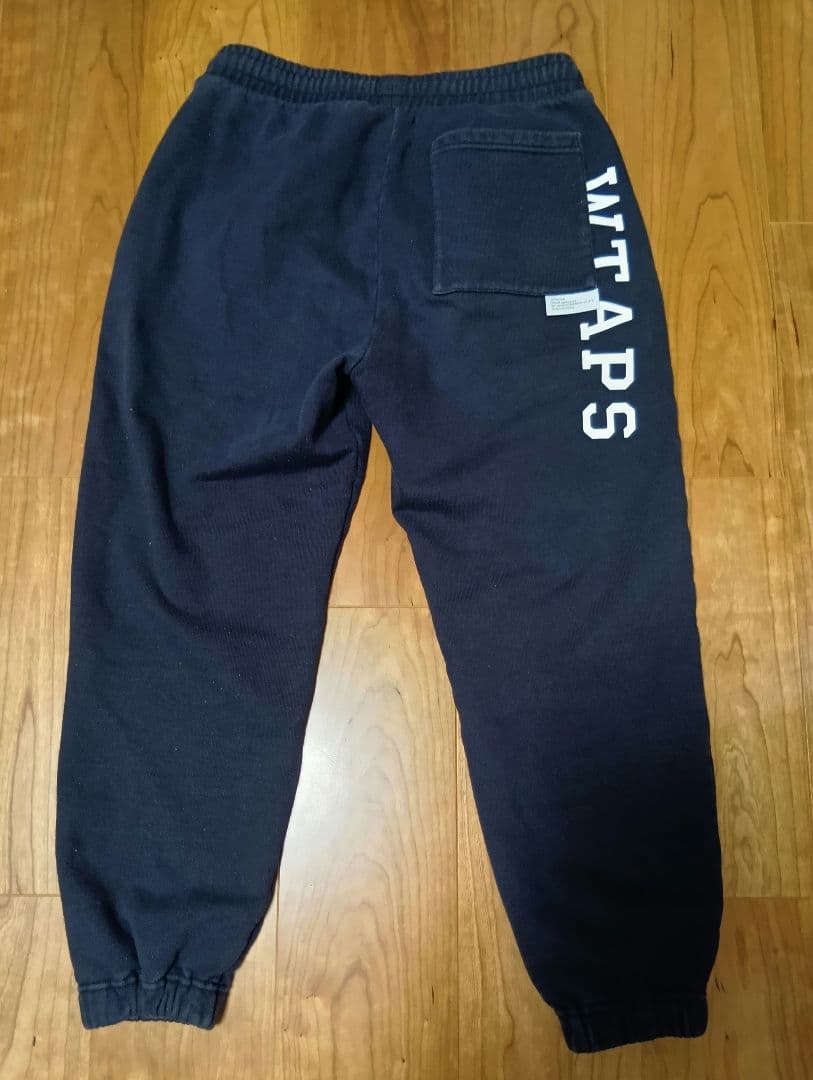 23S/S、WTAPS ネイビー スウェットパンツ01