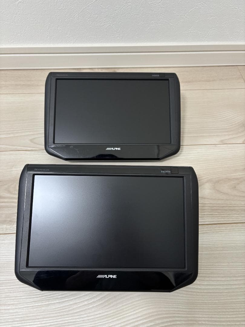 ALPINE SSA9ST 9インチモニター 2台パック