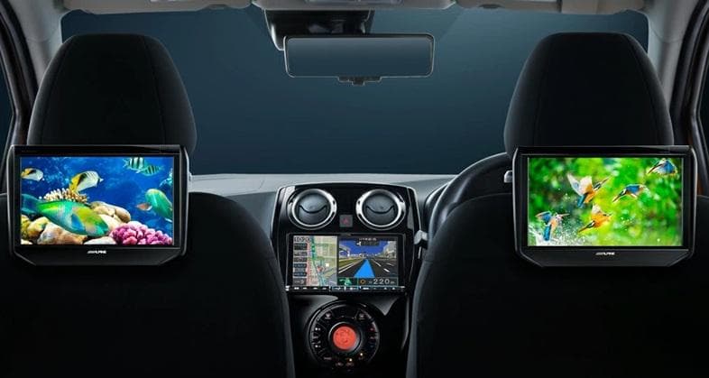 ALPINE SSA9ST 9インチモニター 2台パック