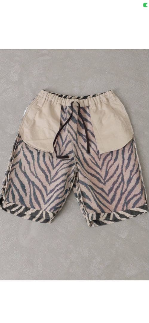 ジャーナルスタンダードラックス ゼブラ柄ハーフパンツ