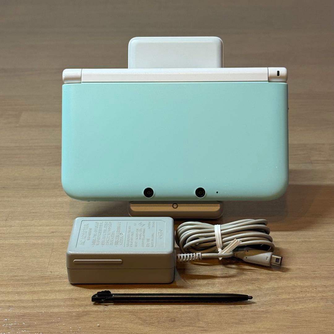 5-156【訳ありジャンク】ニンテンドー3DS LL ミント×ホワイト