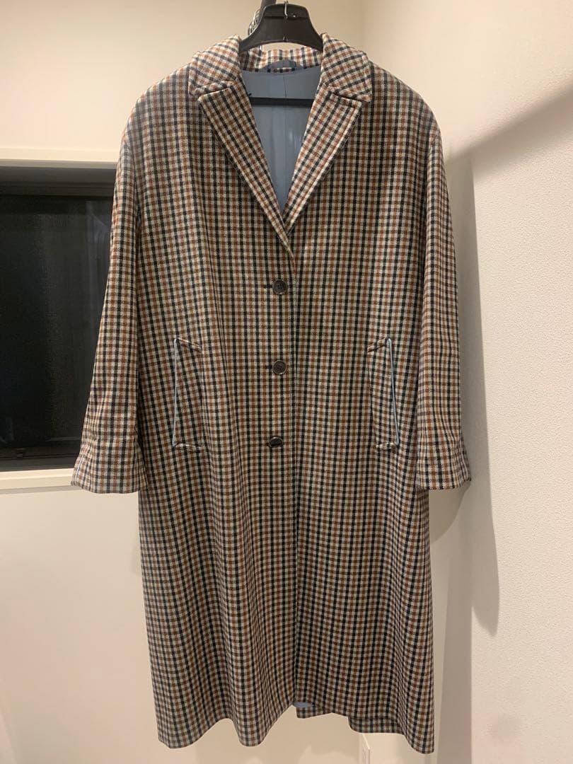 【専用】Acne Studios チェックウールチェスターコート