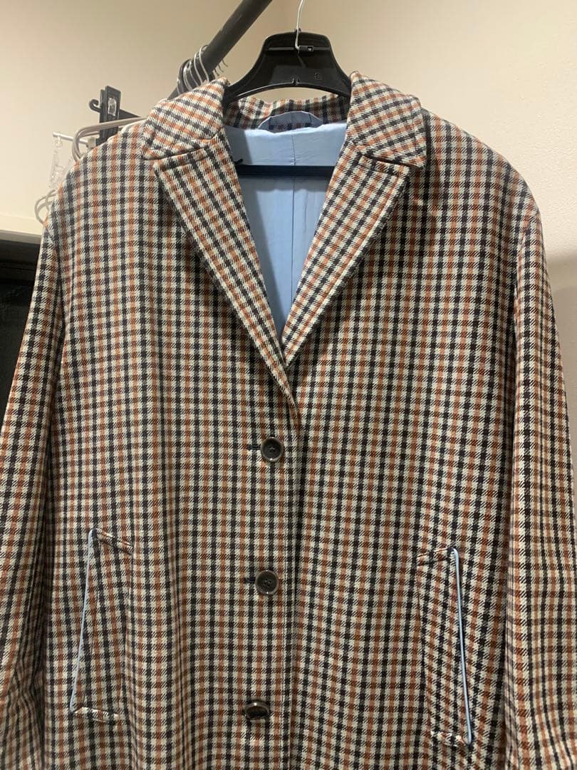 【専用】Acne Studios チェックウールチェスターコート