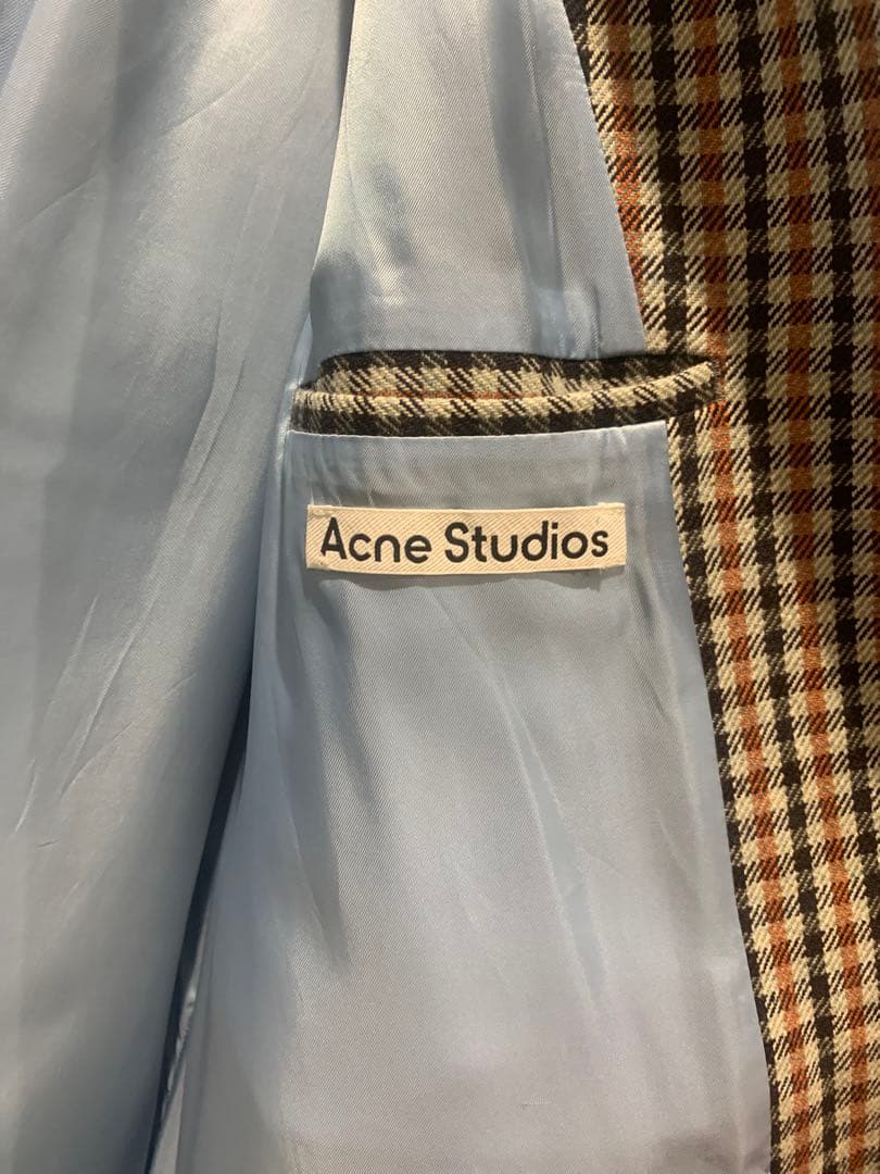 【専用】Acne Studios チェックウールチェスターコート