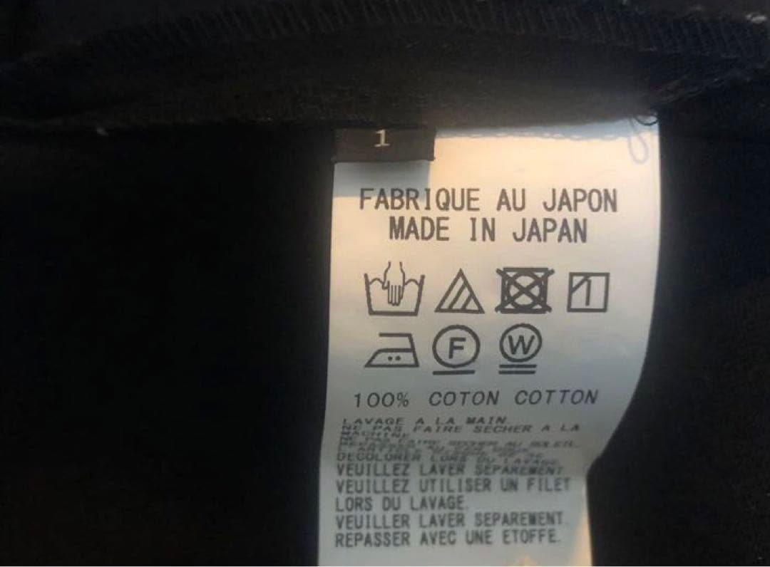 Y’s サルエルパンツ　サイズ1 ブラック