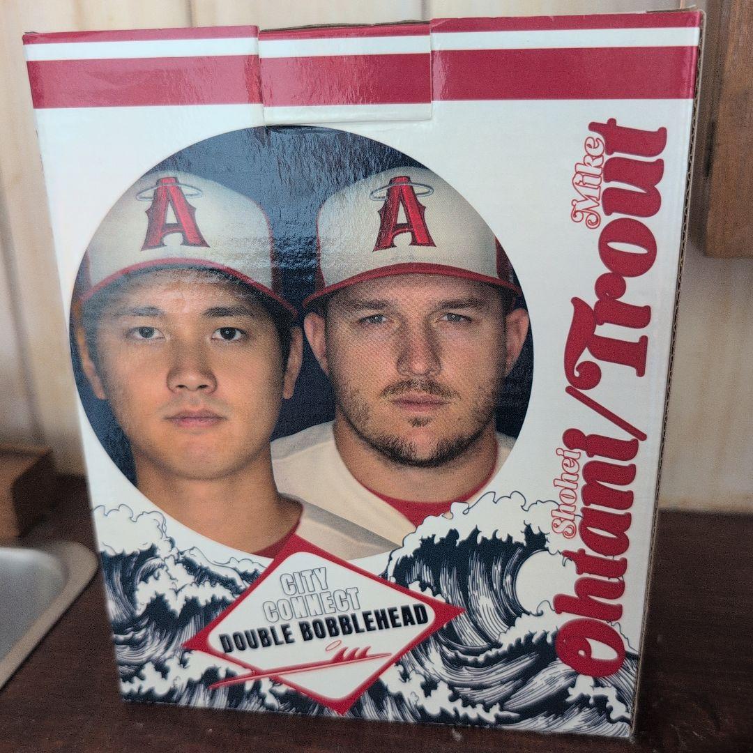 非売品　大谷翔平　マイク・トラウト ボブルヘッド