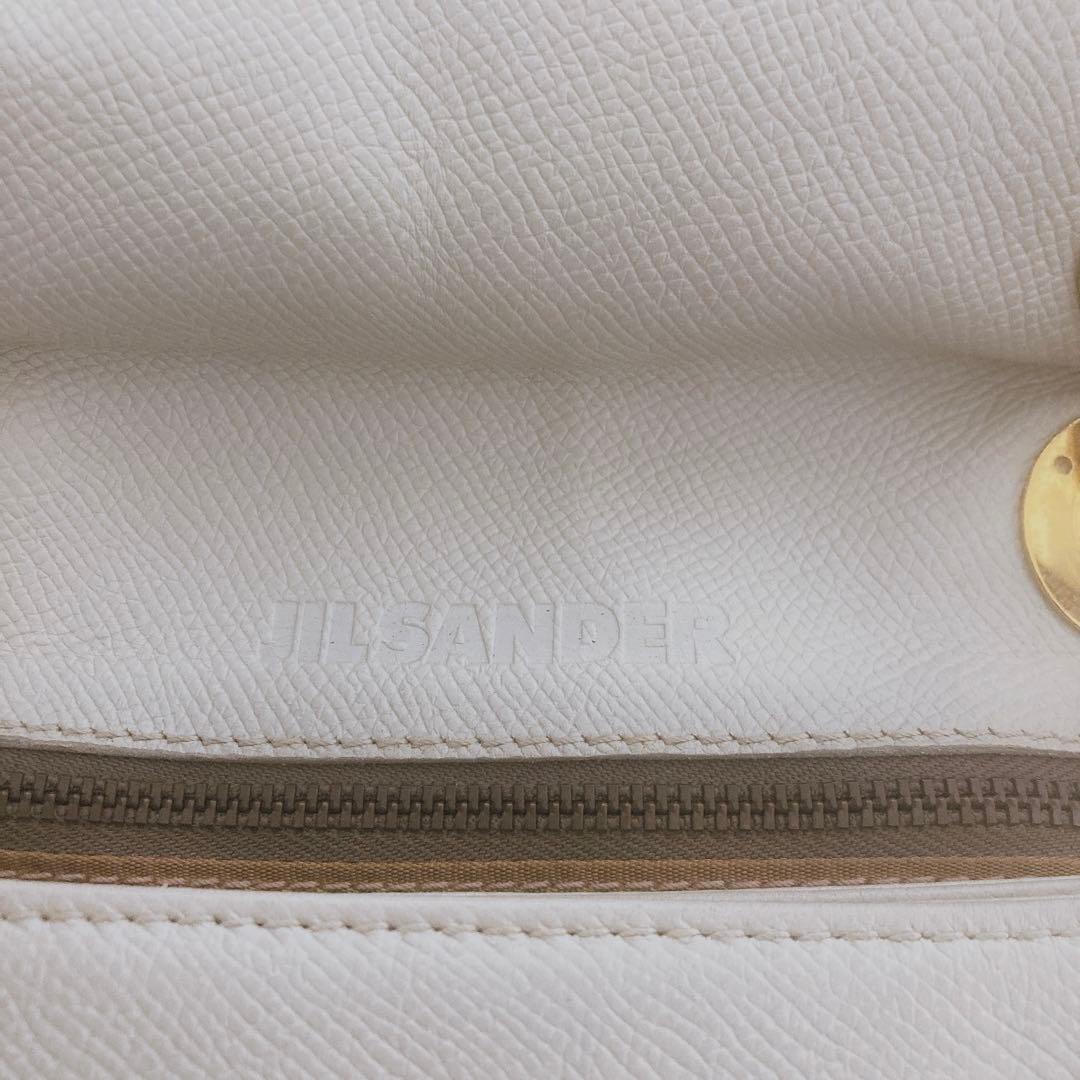 ジルサンダー　ビジネスバッグ　ハンドバッグ　キー付き　ゴールド金具