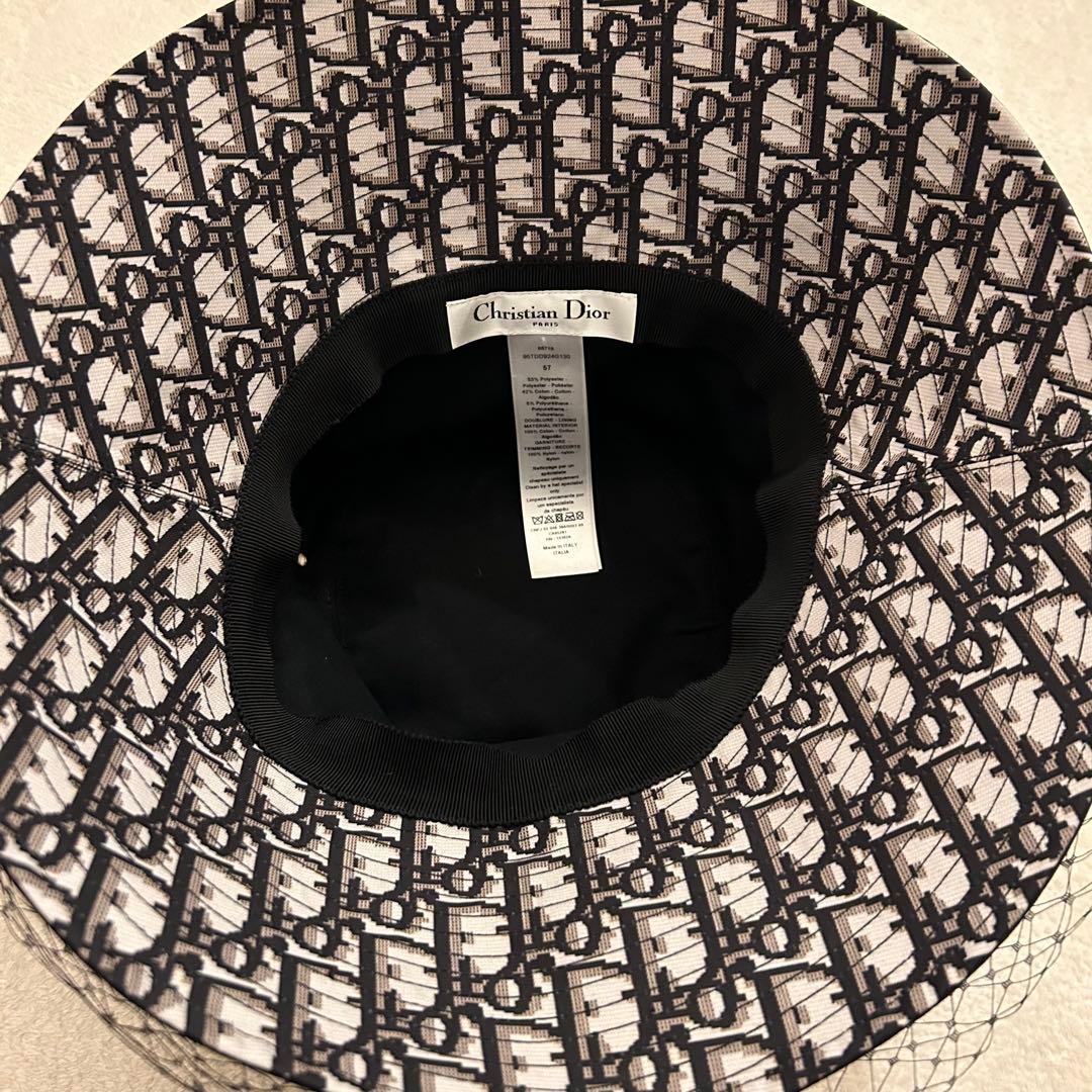 最終お値下げDIOR Teddy-D ボブハット 57サイズ