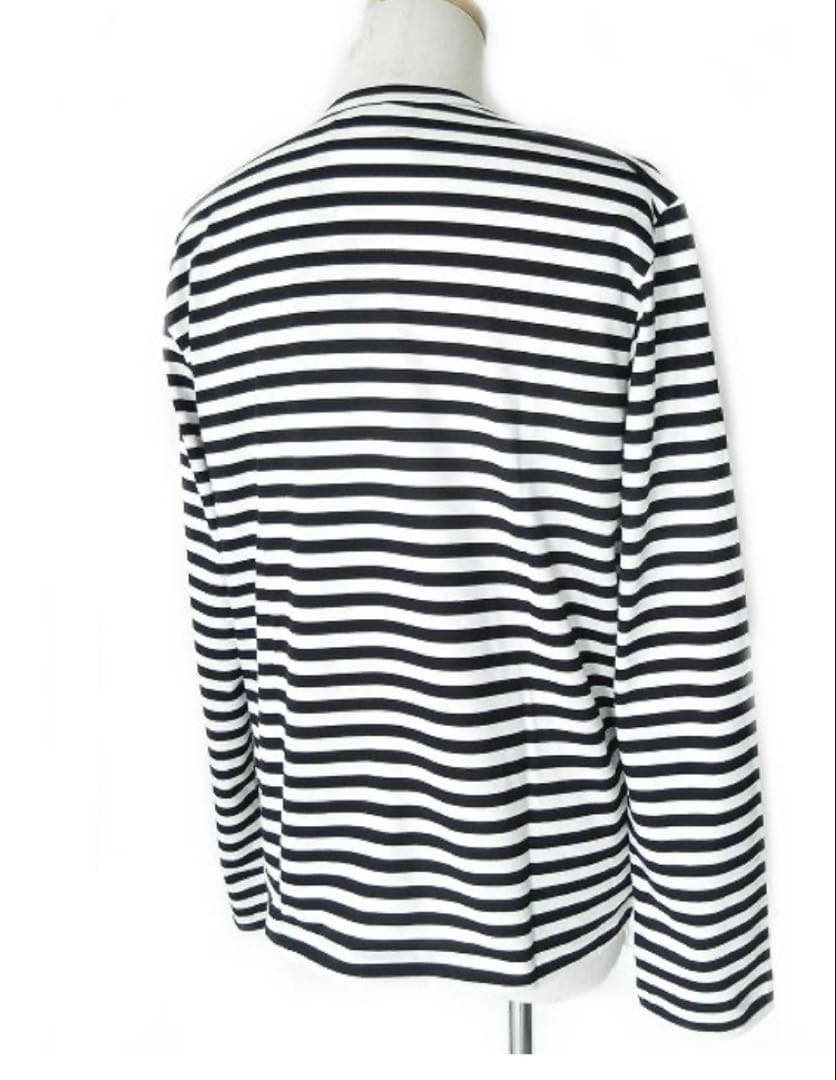 BLACK COMME des GARCONS 綿天竺ストライプ