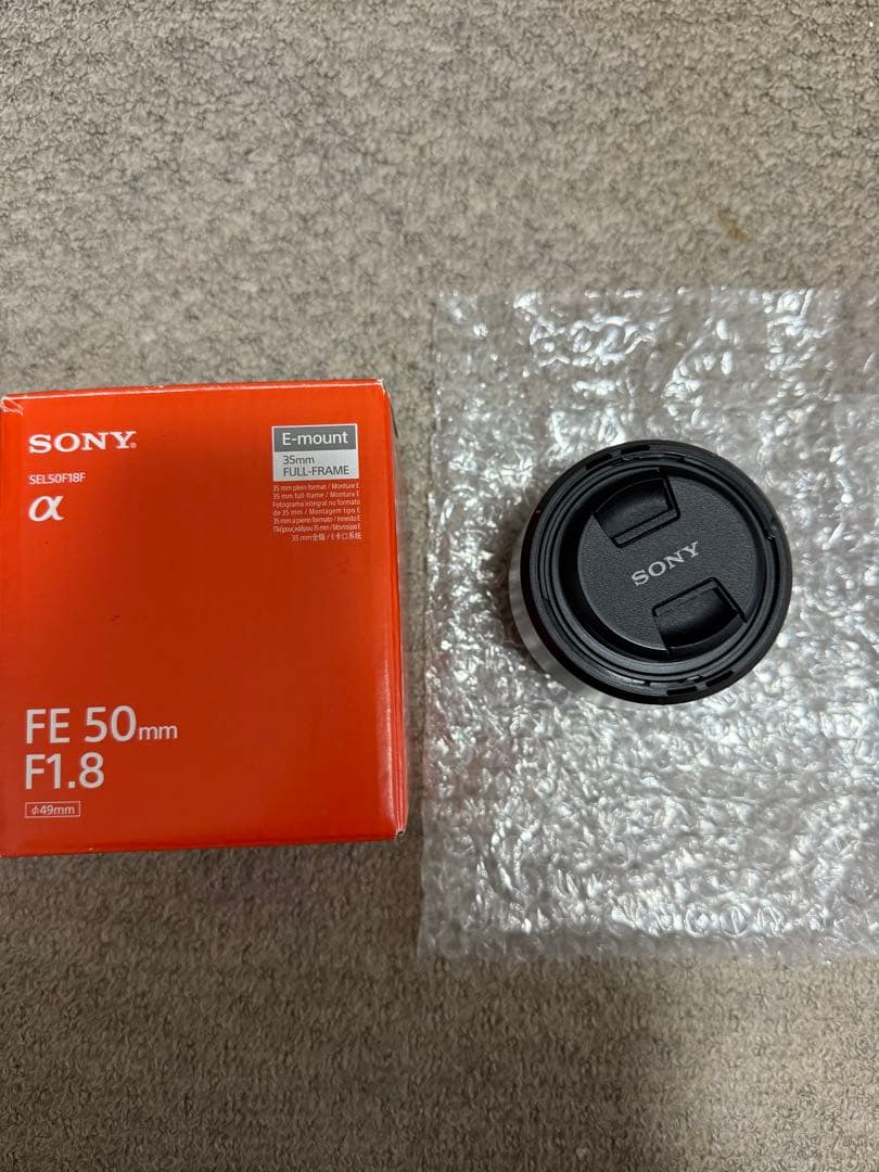 SONY FE 50mm F1.8 Eマウントレンズ 本体