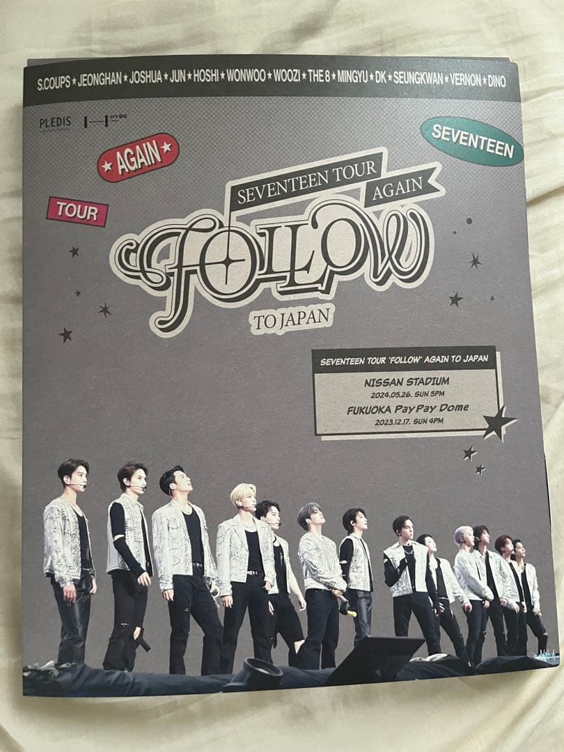 SEVENTEEN セブチ　Follow again 日産スタジアム　DVD