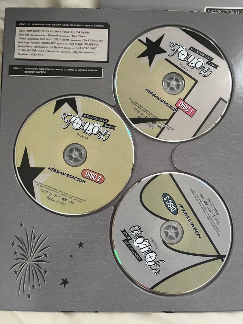 SEVENTEEN セブチ　Follow again 日産スタジアム　DVD