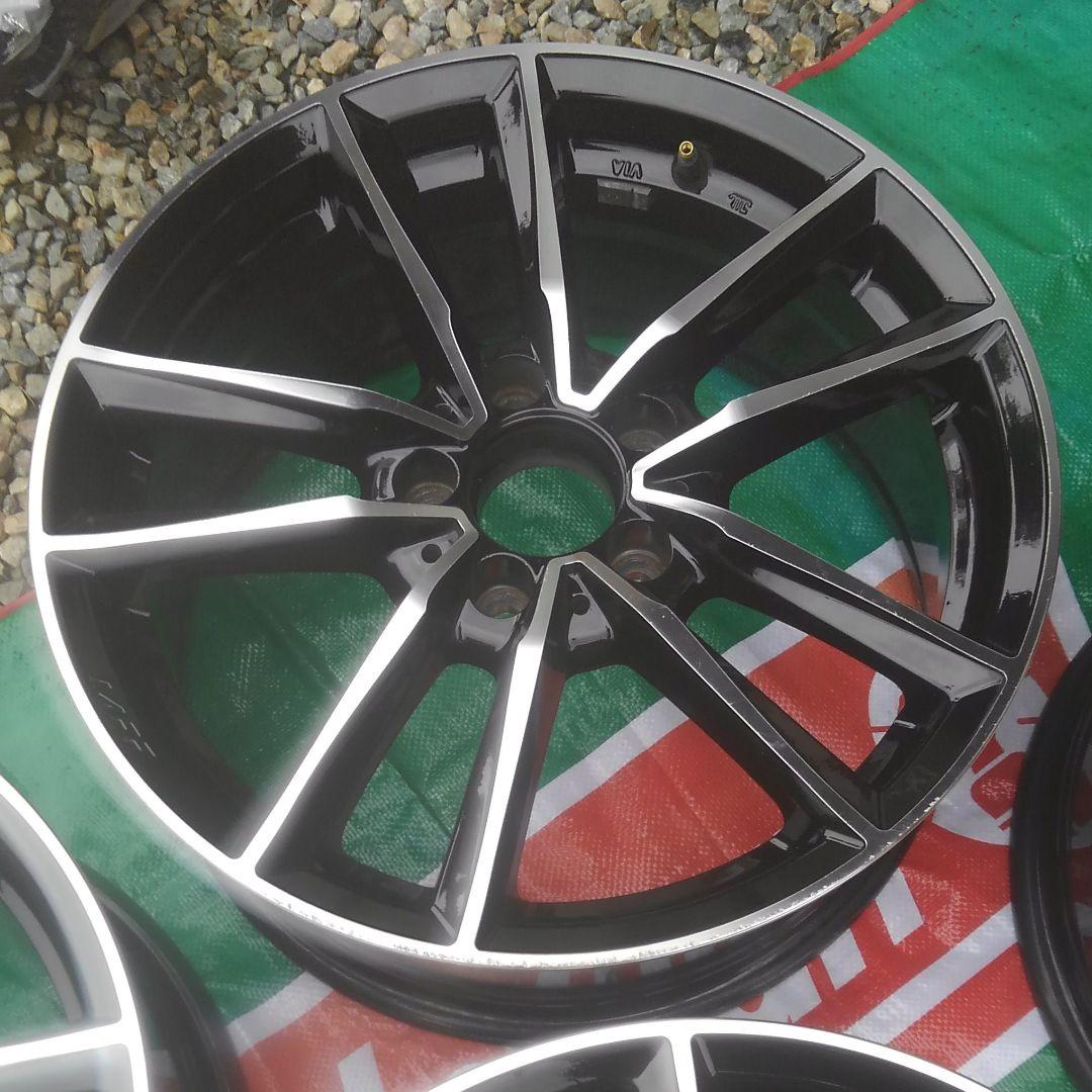 34‼️かなり美品‼️メルセデスベンツ　w204に使用　アルミホイール　MAK製