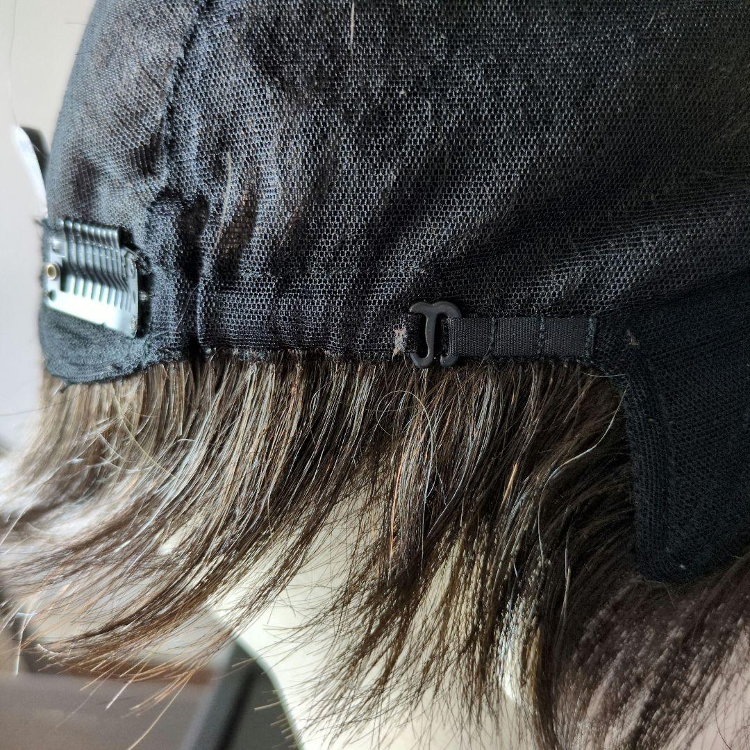 ジュリアオージェ　ダークブラウン ショートウィッグ