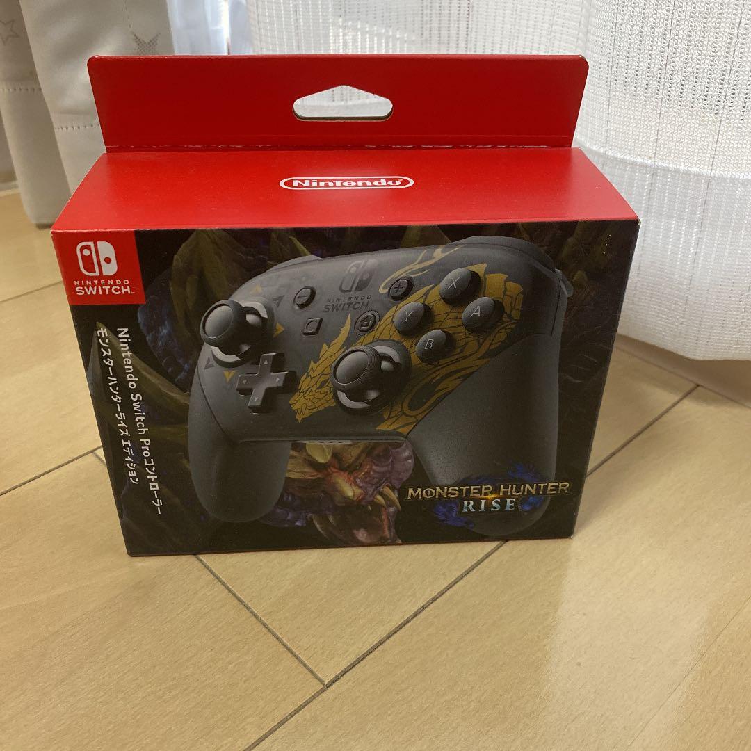 NintendoswitchPROコンモンスターハンターライズエディション