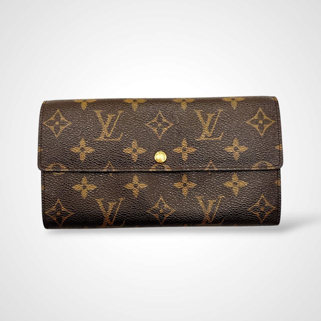美品✨ルイヴィトン モノグラム ポルトフォイユ サラ 長財布 廃盤 二つ折り財布
