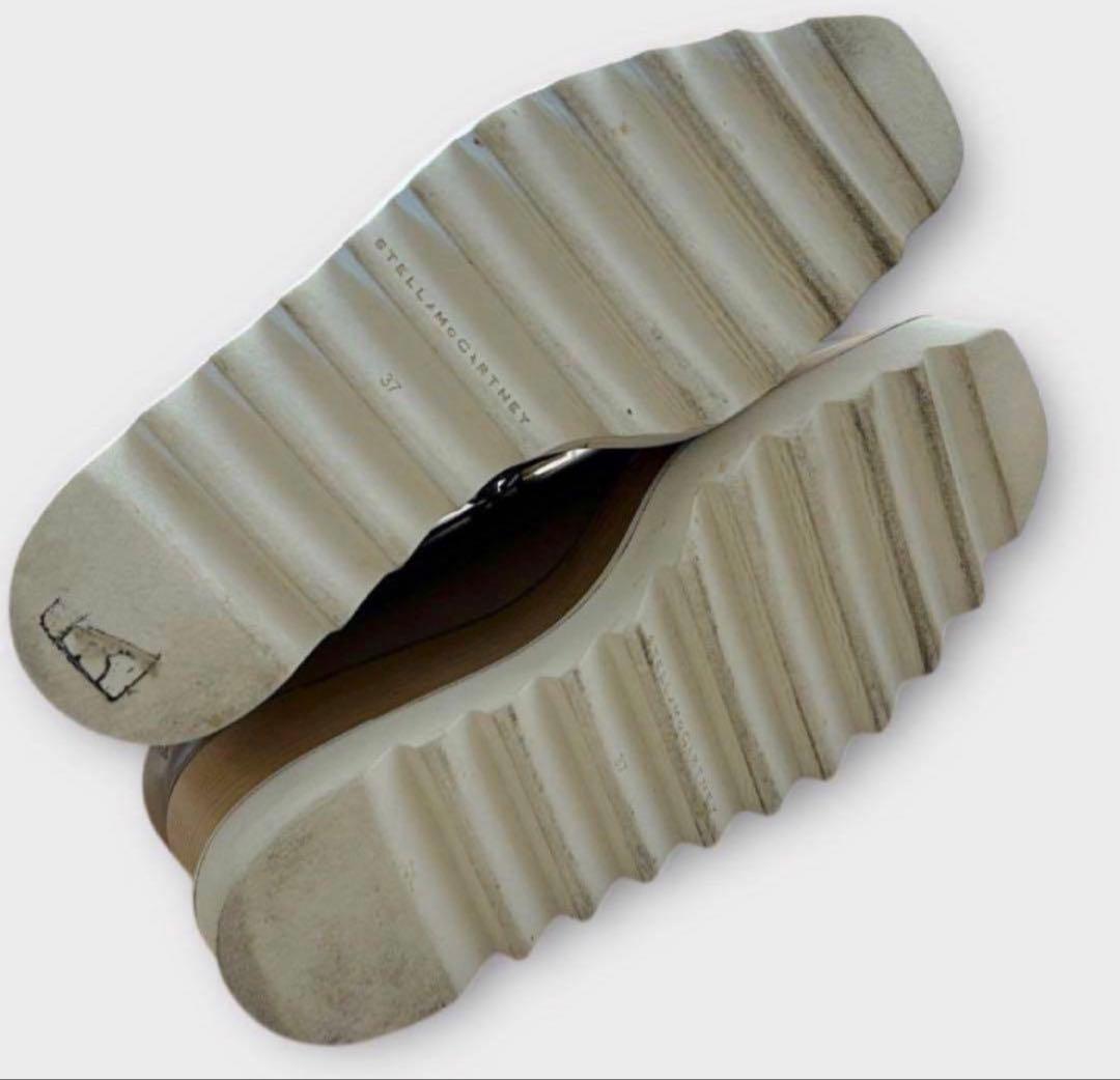 【ステラマッカートニー】厚底エリス☆スターシューズ☆スリッポン☆ローファー☆37