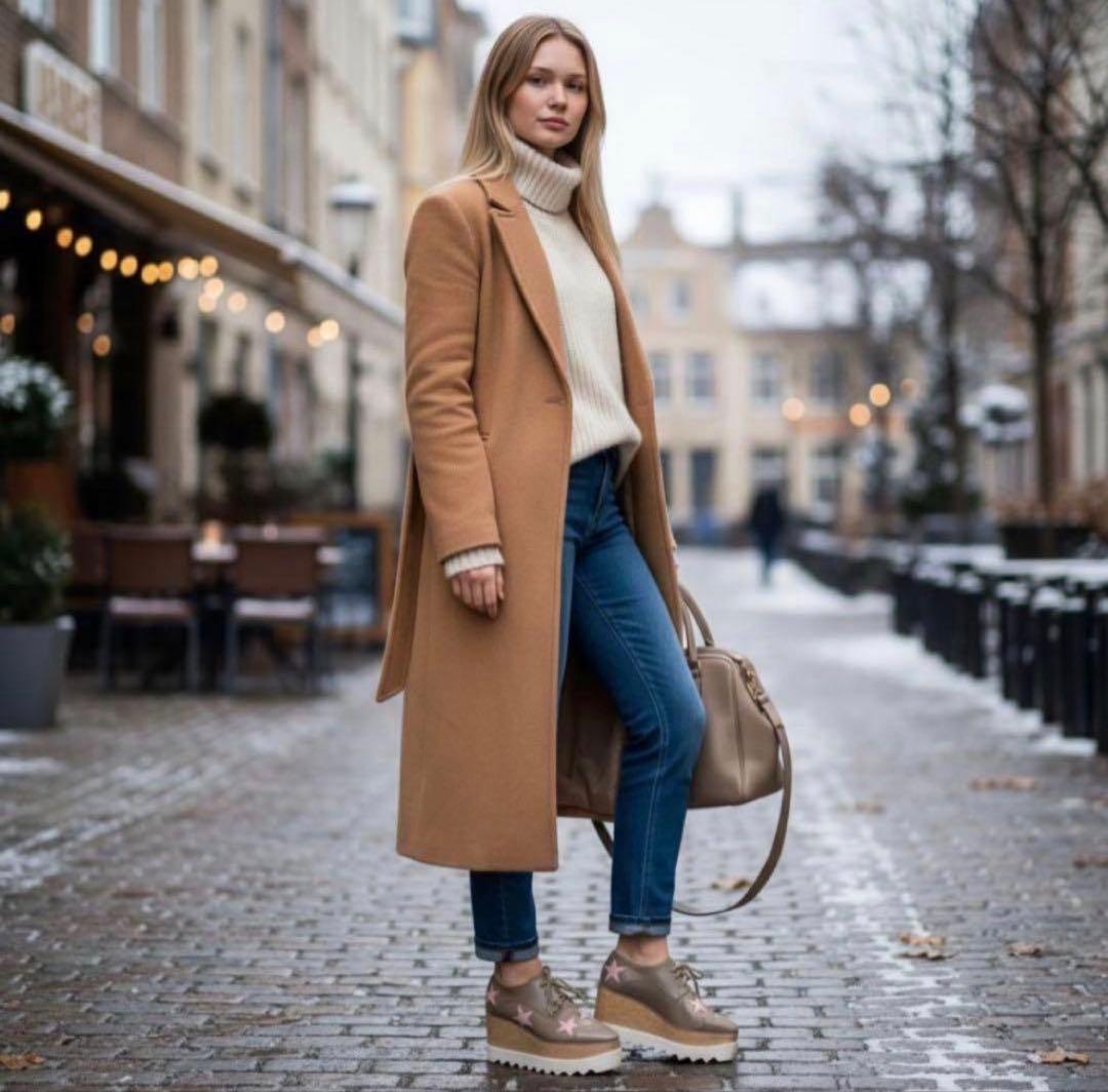 【ステラマッカートニー】厚底エリス☆スターシューズ☆スリッポン☆ローファー☆37