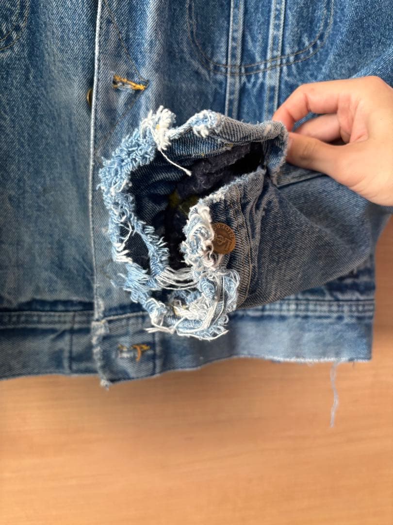 70s80sLee Storm Rider デニムジャケット