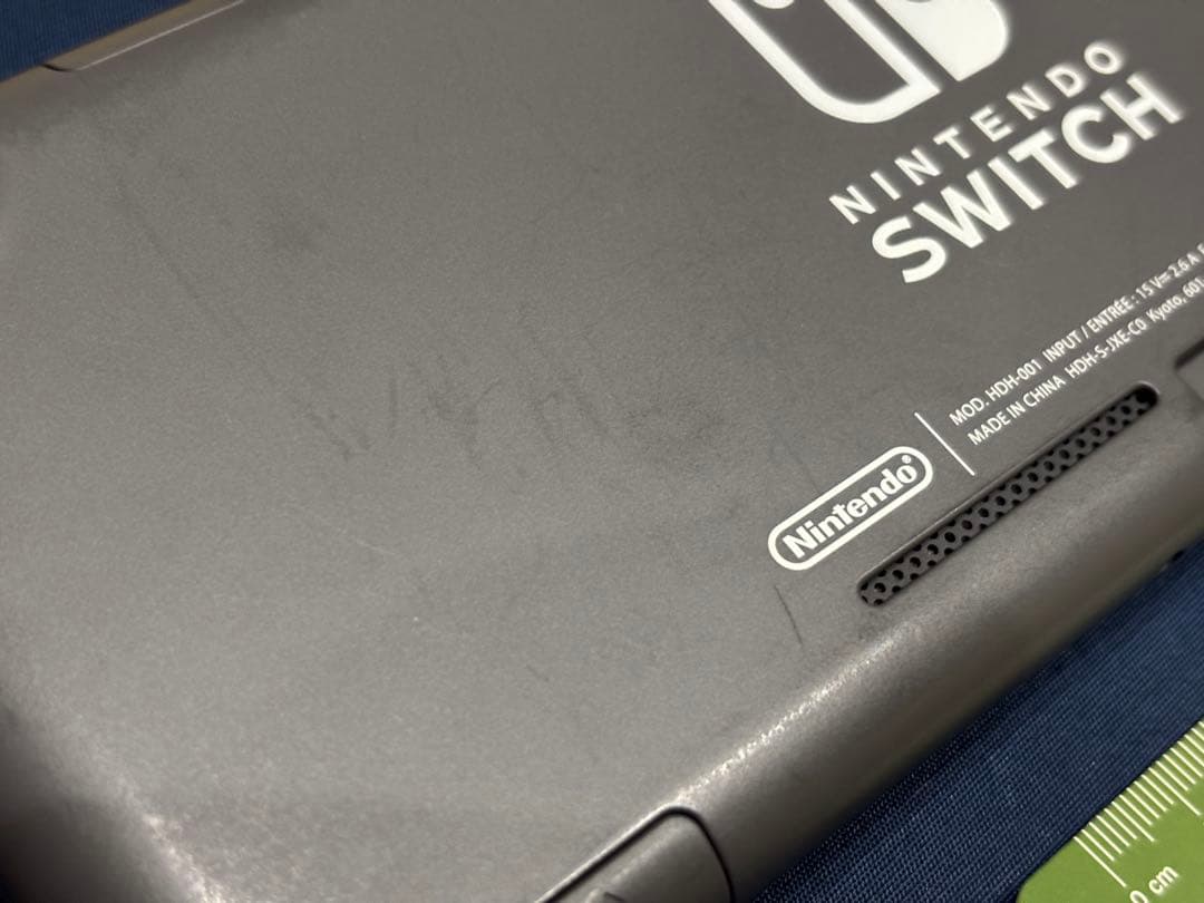 ニンテンドー　Switch lite 本体　グレー　中古　動作確認済み