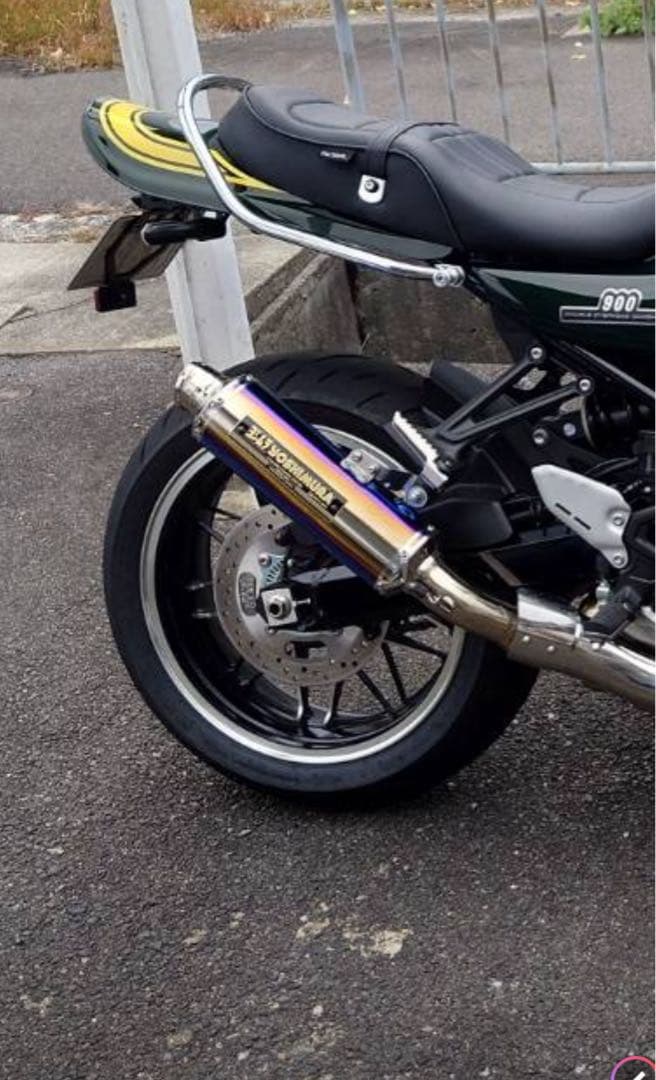 ヨシムラ　Z900RS サイクロン スリップオンマフラー チタン