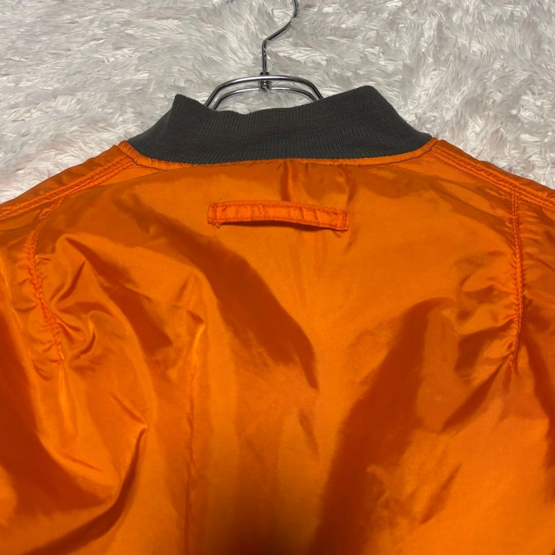 希少 80s 90s アルファ MA-1 フライトジャケット カーキ USA製