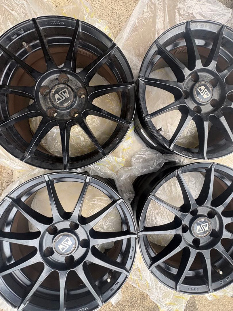 MINI ミニクロスオーバー R60 等 4本 MSW 17インチ ホイール