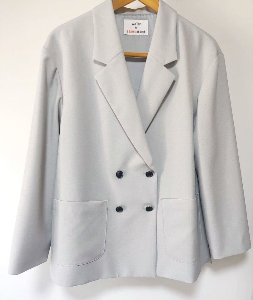 waltz by BEAMS DESIGN グレー パンツスーツ 165　ワルツ