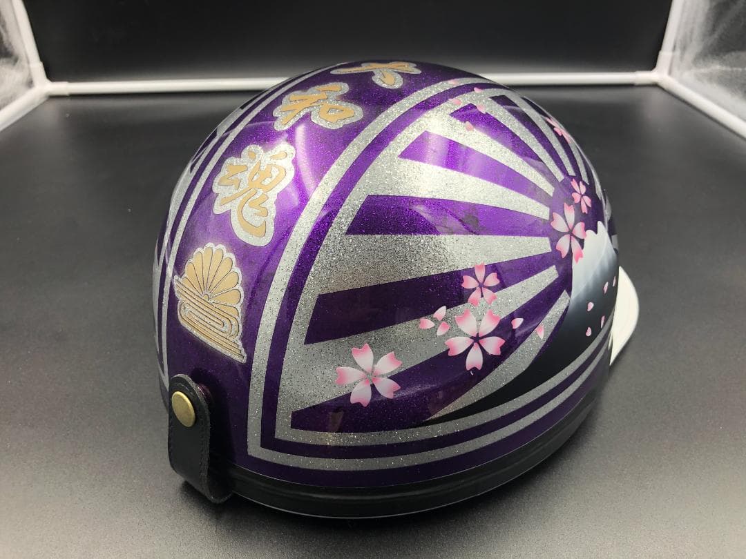 コルク半　カスタム　富士日章　マジック　パープルラップ　ラメ　桜　高級クリヤ
