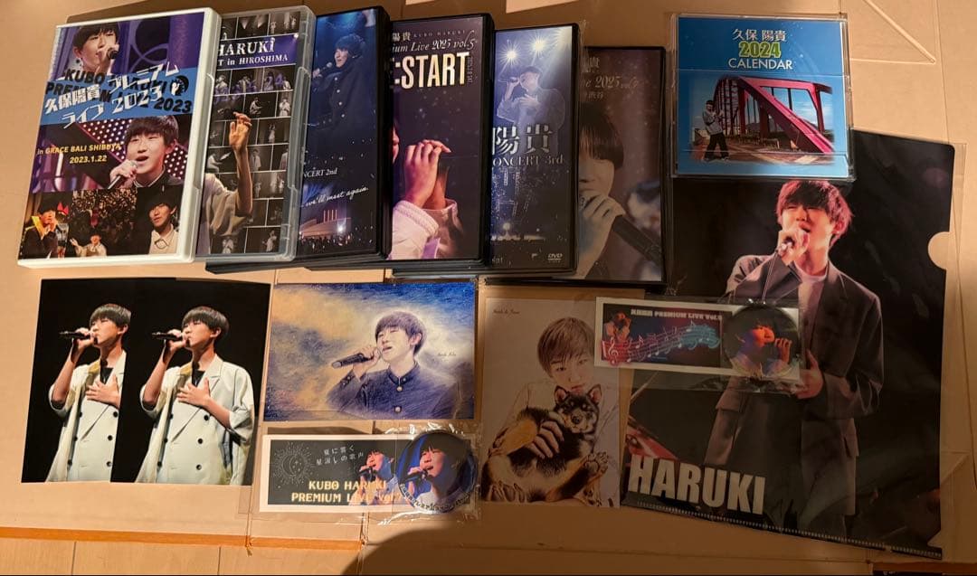 久保陽貴さん DVD カレンダー 缶バッジ ポストカード ファイル まとめ売り