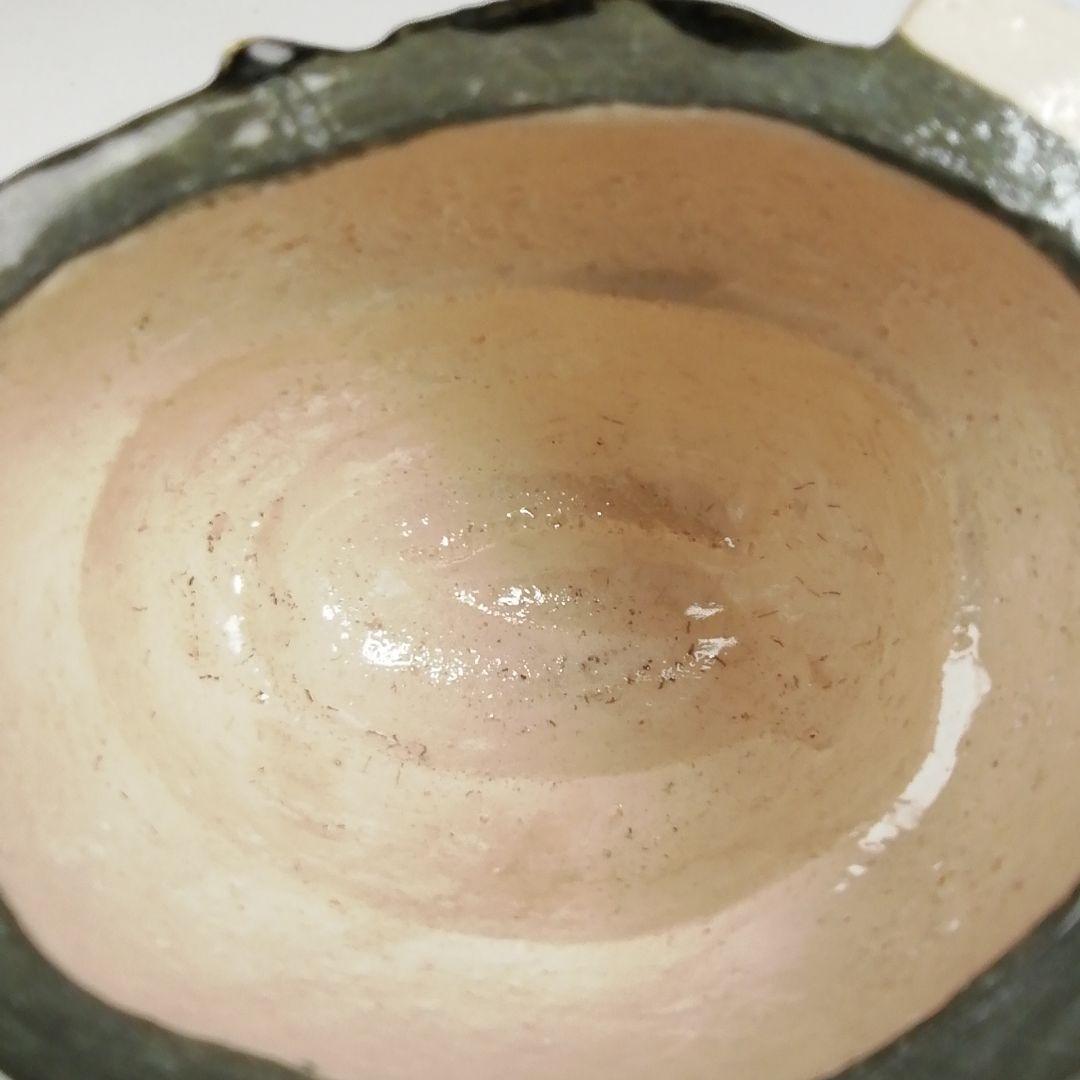 Ｔ８４０　香合　『鬼の念仏』『伊東桂楽 造』　共箱　茶道具