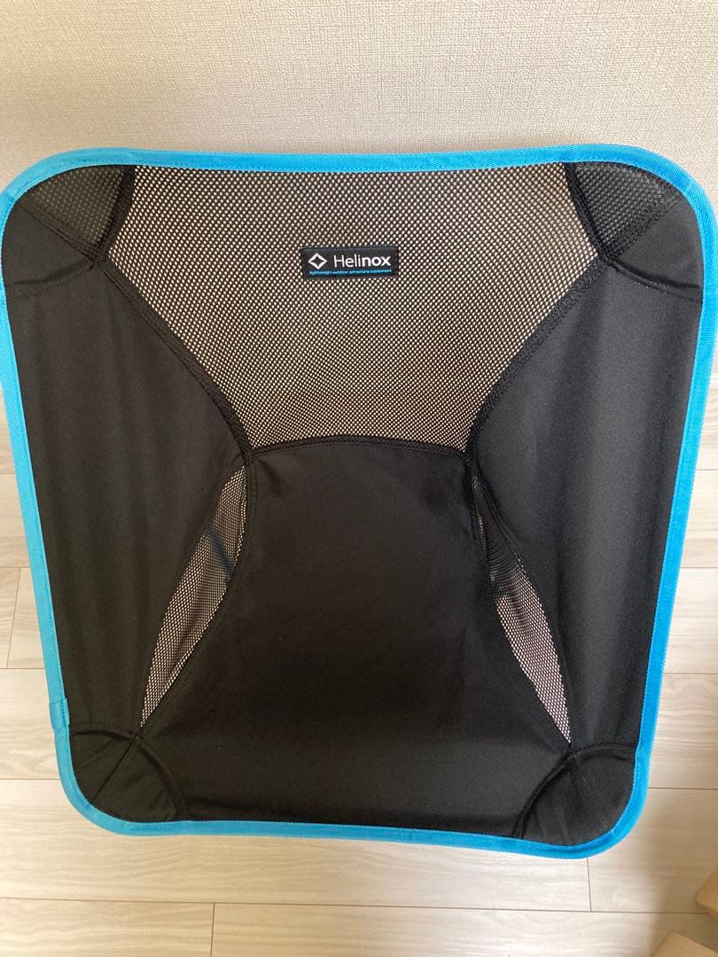 Helinox アウトドアチェア 黒/青