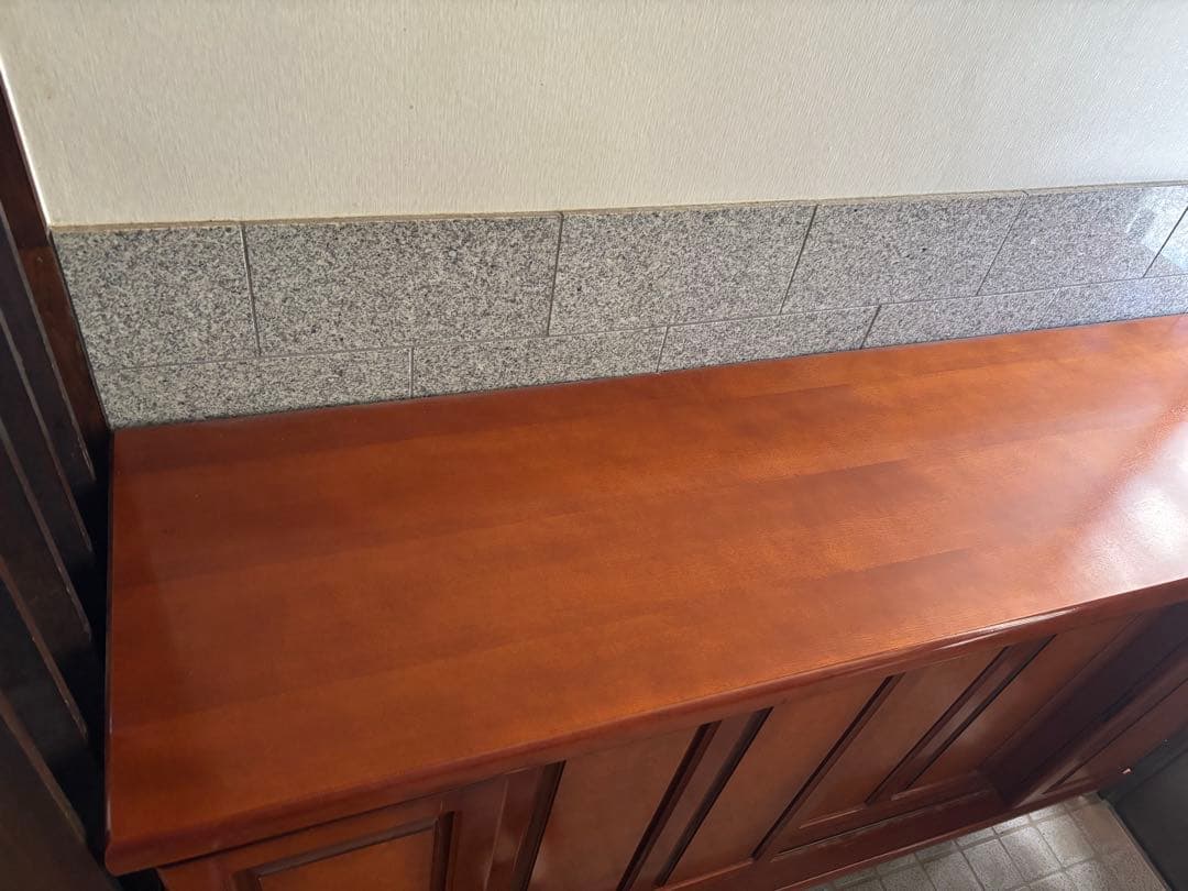 ど*読様 木製シューズラック ダークブラウン