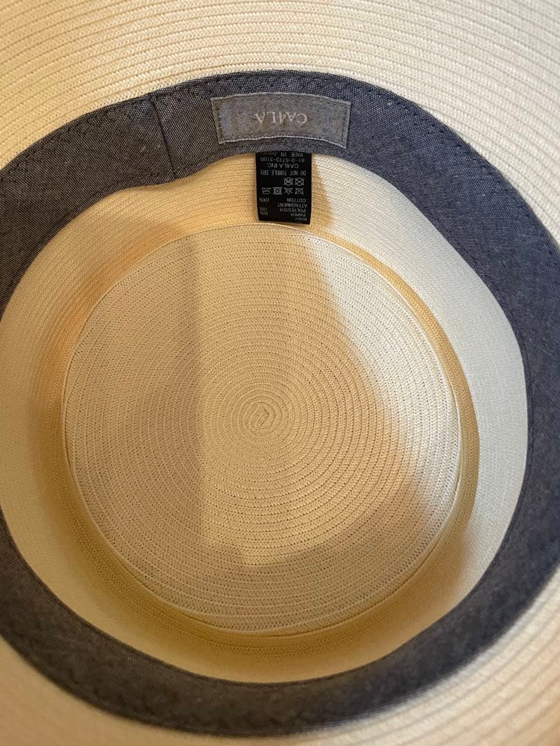 ca4la カサブランカ　ホワイト色 帽子CASABLANCA5 カシラ