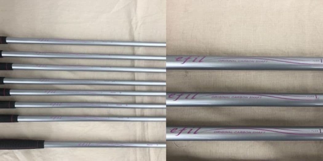 良品 ミズノ efil エフィル レディースクラブセット 8本 初心者 女性L