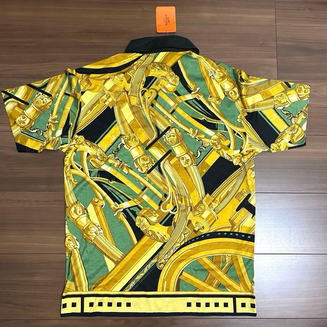 【新品・未使用】エルメス　ポロシャツ　S表記(M)綿100% 長期保管品