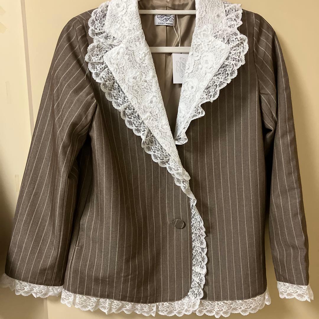 treat ürself Retro lace jacket