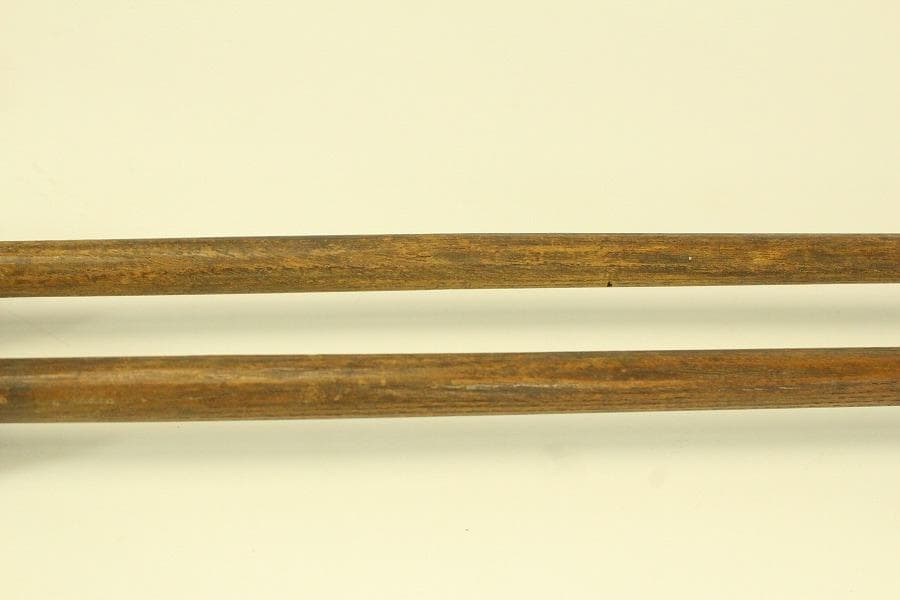 仏教美術 木製 燭台 一対 高82.5cm(メ1476)