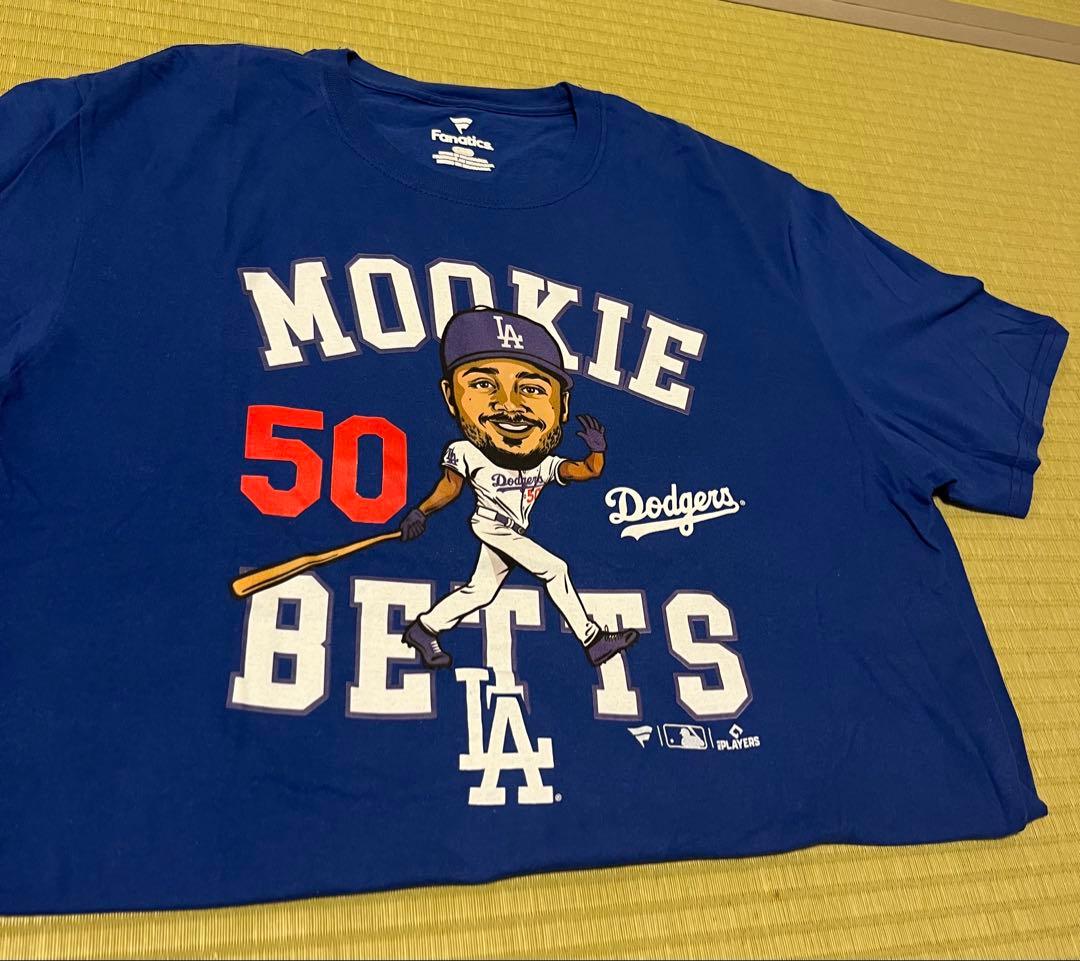 ドジャース　パーカー　Tシャツ ロンT ムーキーベッツ　大谷翔平　4点セット