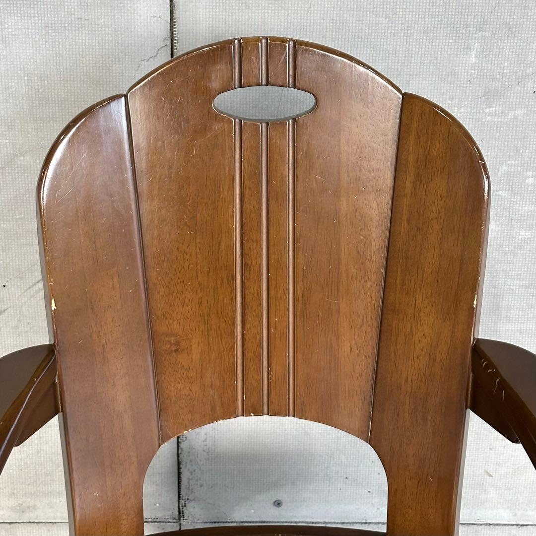 70s MIKI MOKU ミキモクアームチェア｜ ダイニングチェア｜昭和レトロ