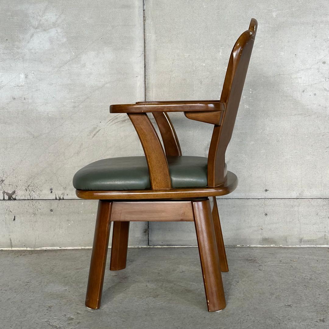 70s MIKI MOKU ミキモクアームチェア｜ ダイニングチェア｜昭和レトロ