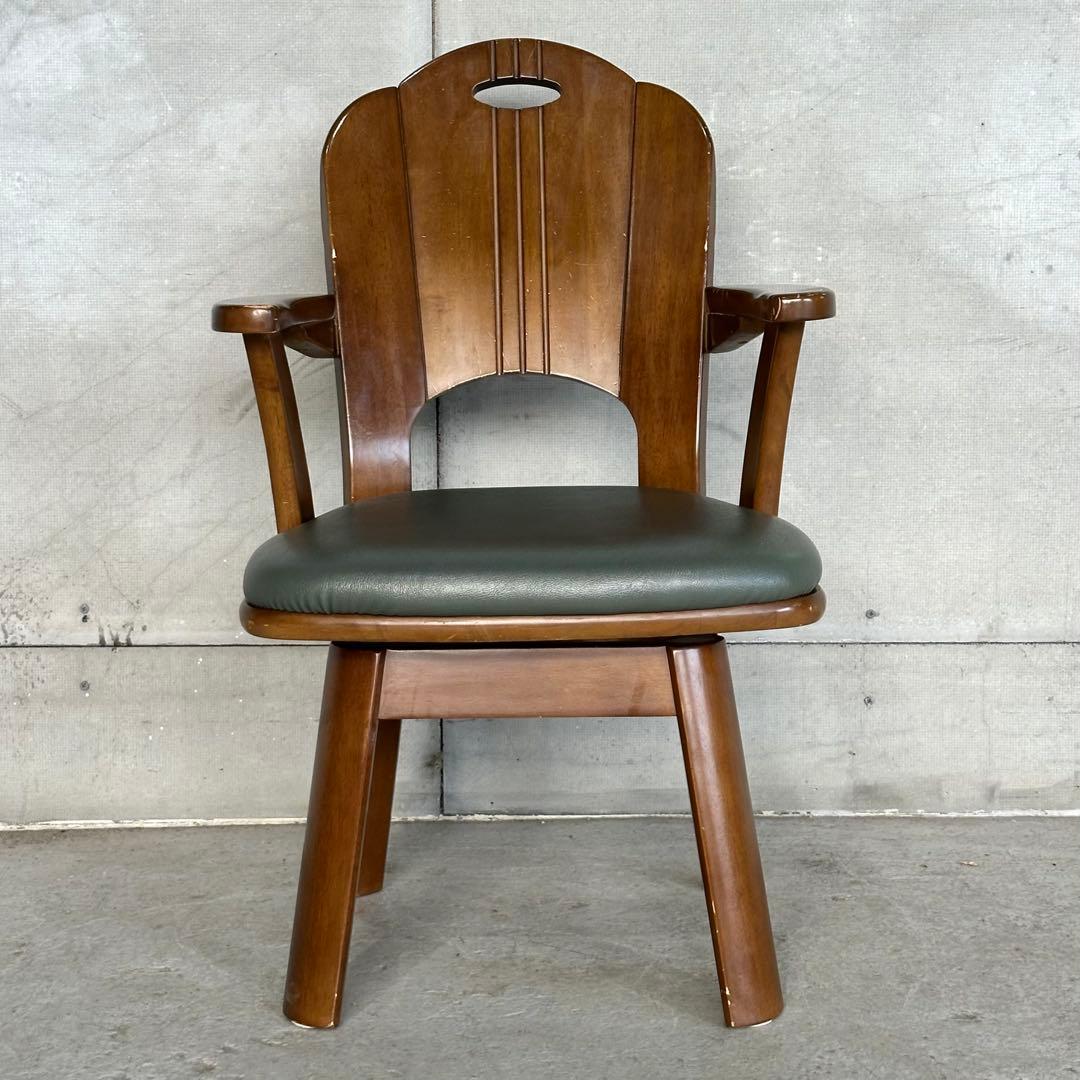 70s MIKI MOKU ミキモクアームチェア｜ ダイニングチェア｜昭和レトロ