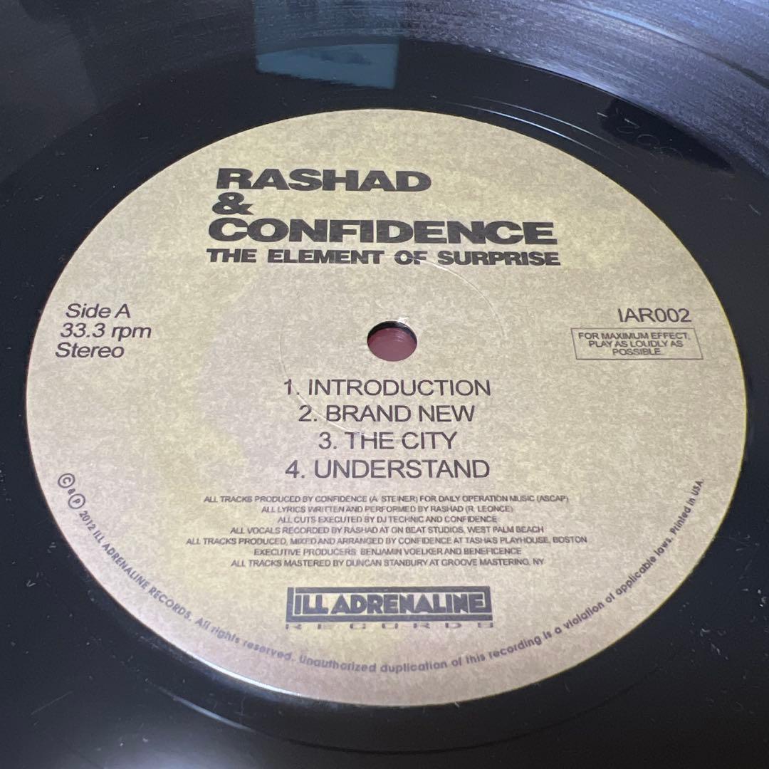 洋楽 Rashad & Confidence Element of Surprise