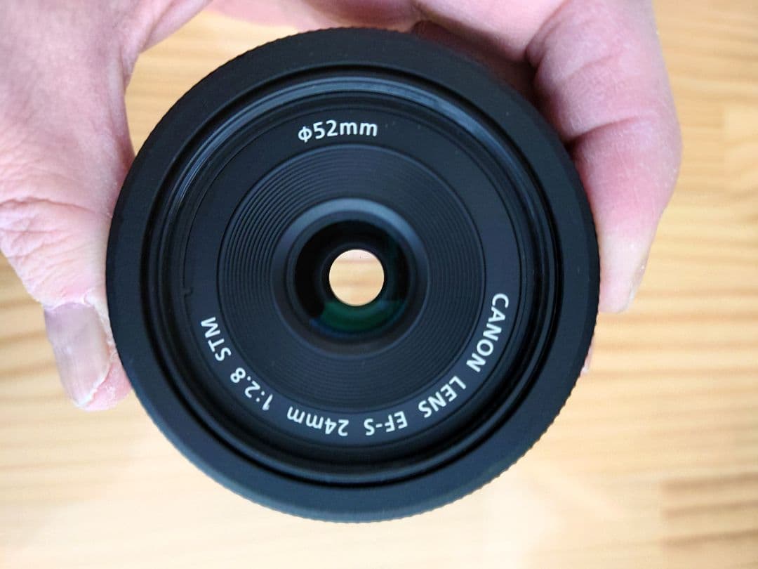実用美品 Canon キャノン EF-S 24mm F2.8 STM パンケーキ