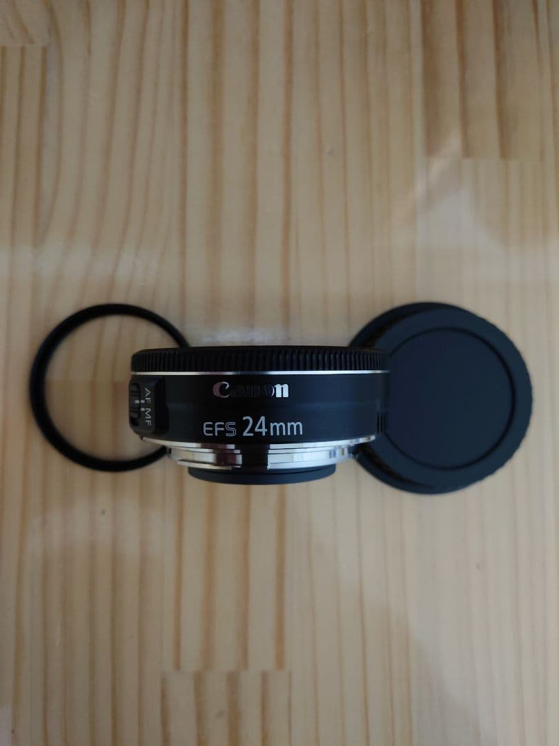 実用美品 Canon キャノン EF-S 24mm F2.8 STM パンケーキ