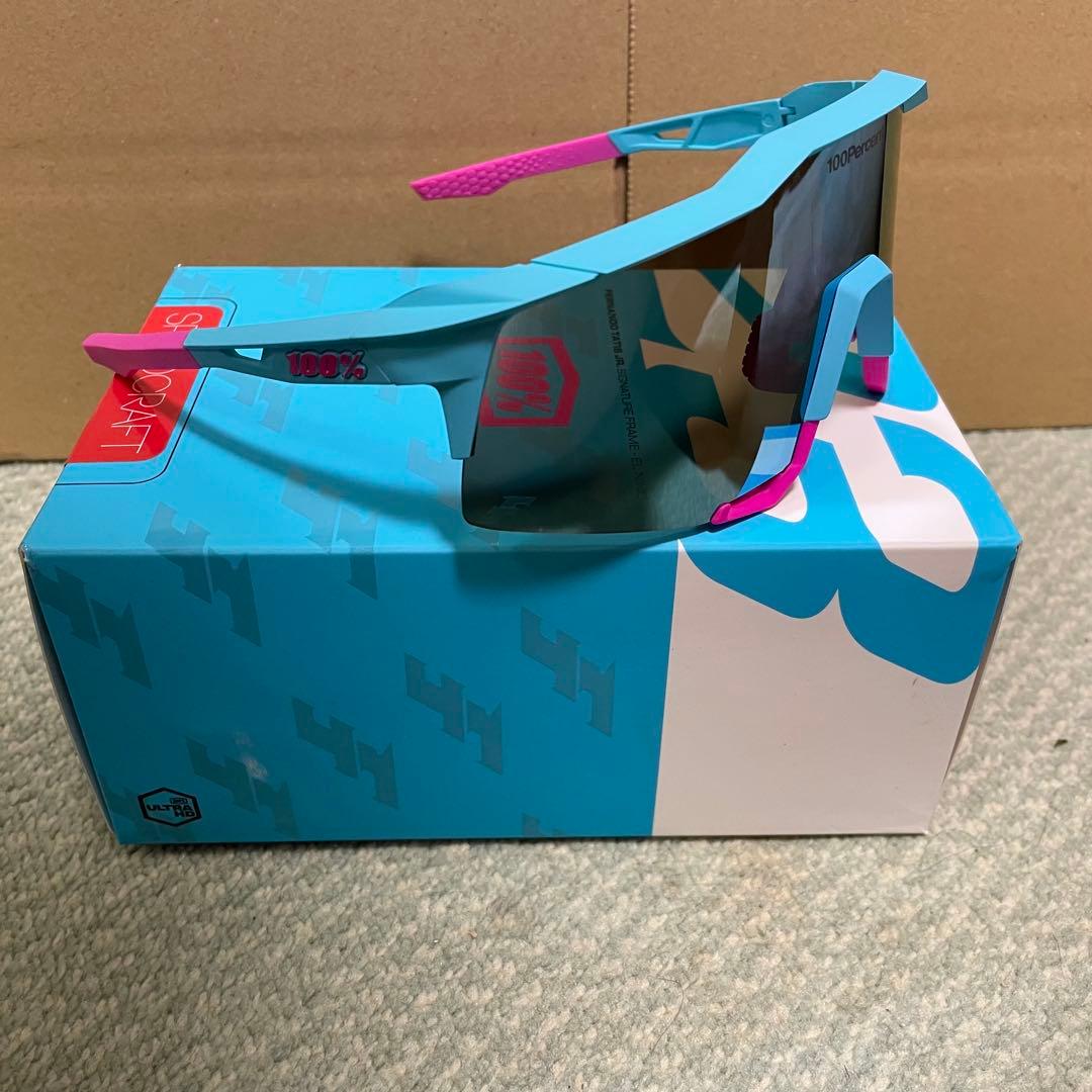 ワンハンドレッド サングラス Speedcraft タティス 最新作 100%