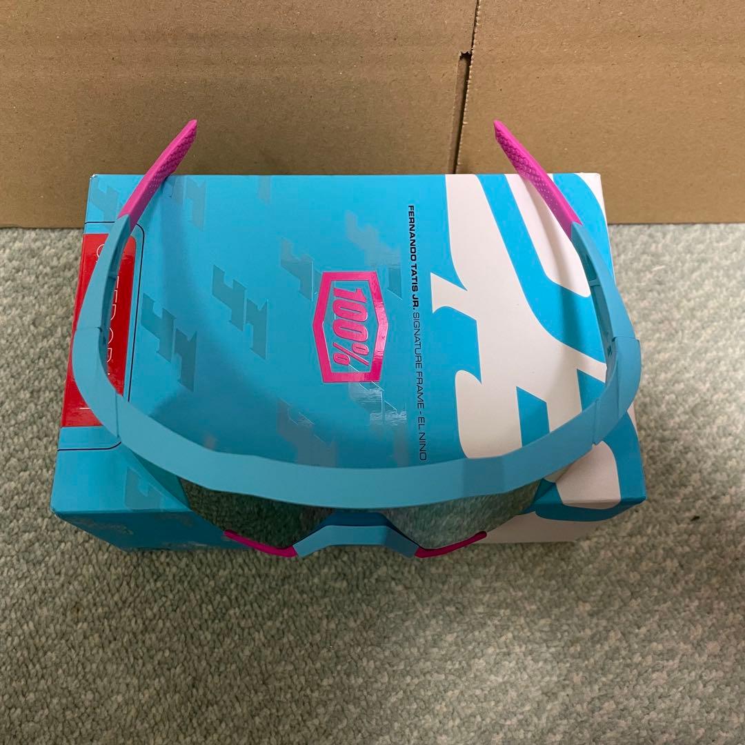 ワンハンドレッド サングラス Speedcraft タティス 最新作 100%