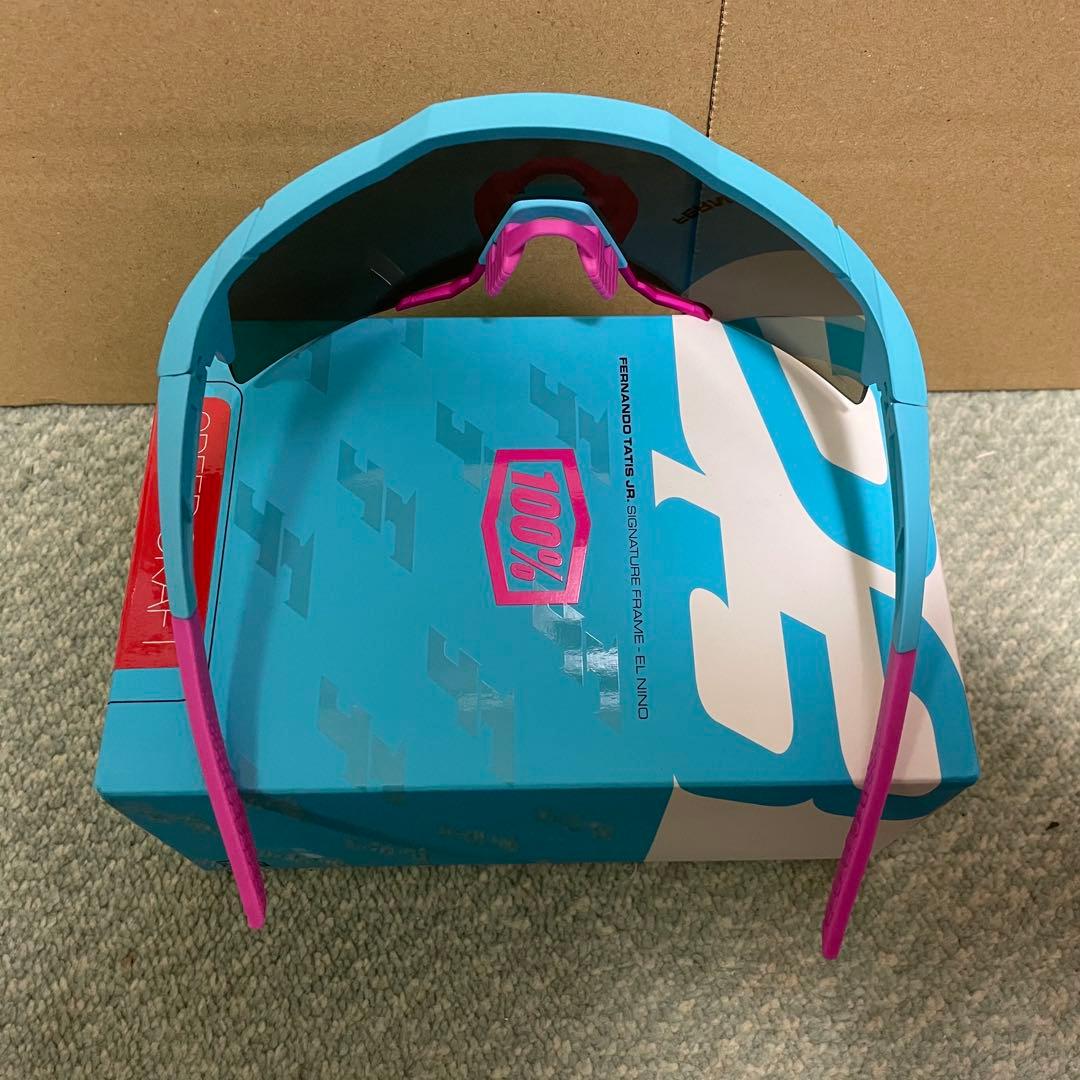 ワンハンドレッド サングラス Speedcraft タティス 最新作 100%