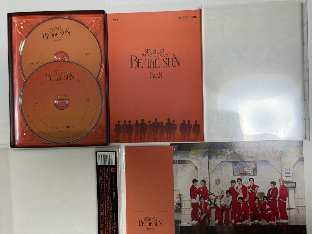SEVENTEEN セブチ BE THE SUN JAPAN DVD